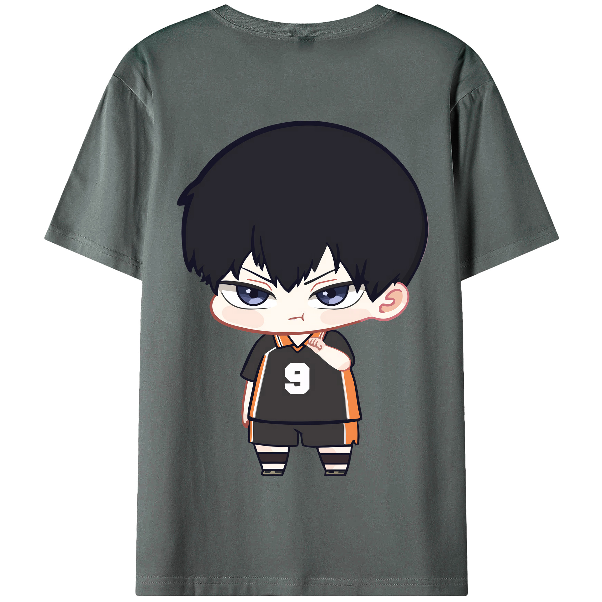 （画像用） ハイキュー!! Haikyu!! 綿100％半袖Tシャツ（背面プリント）